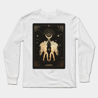 Gemini Zodiac Sign Long Sleeve T-Shirt